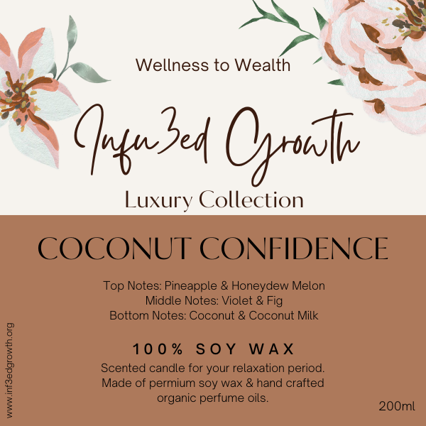 Coconut Confidence Scented Candle (200ml)