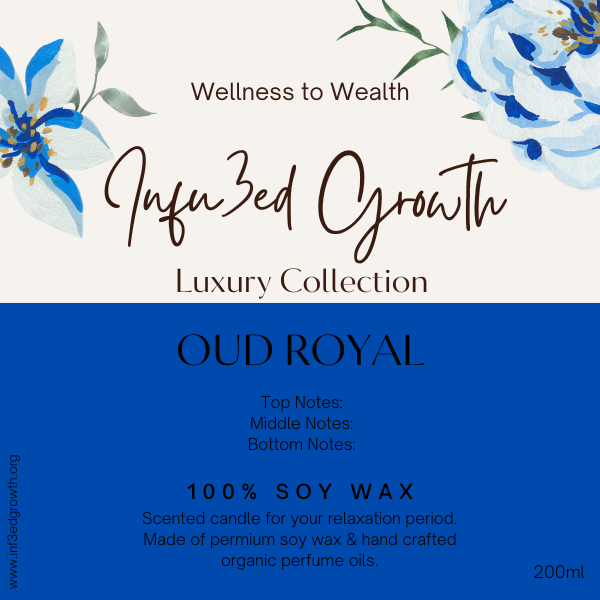 Oud Royal Scented Candle (200ml) - Image 2